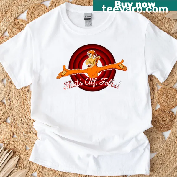 Oversized t-shirt with the Alf logo from the film