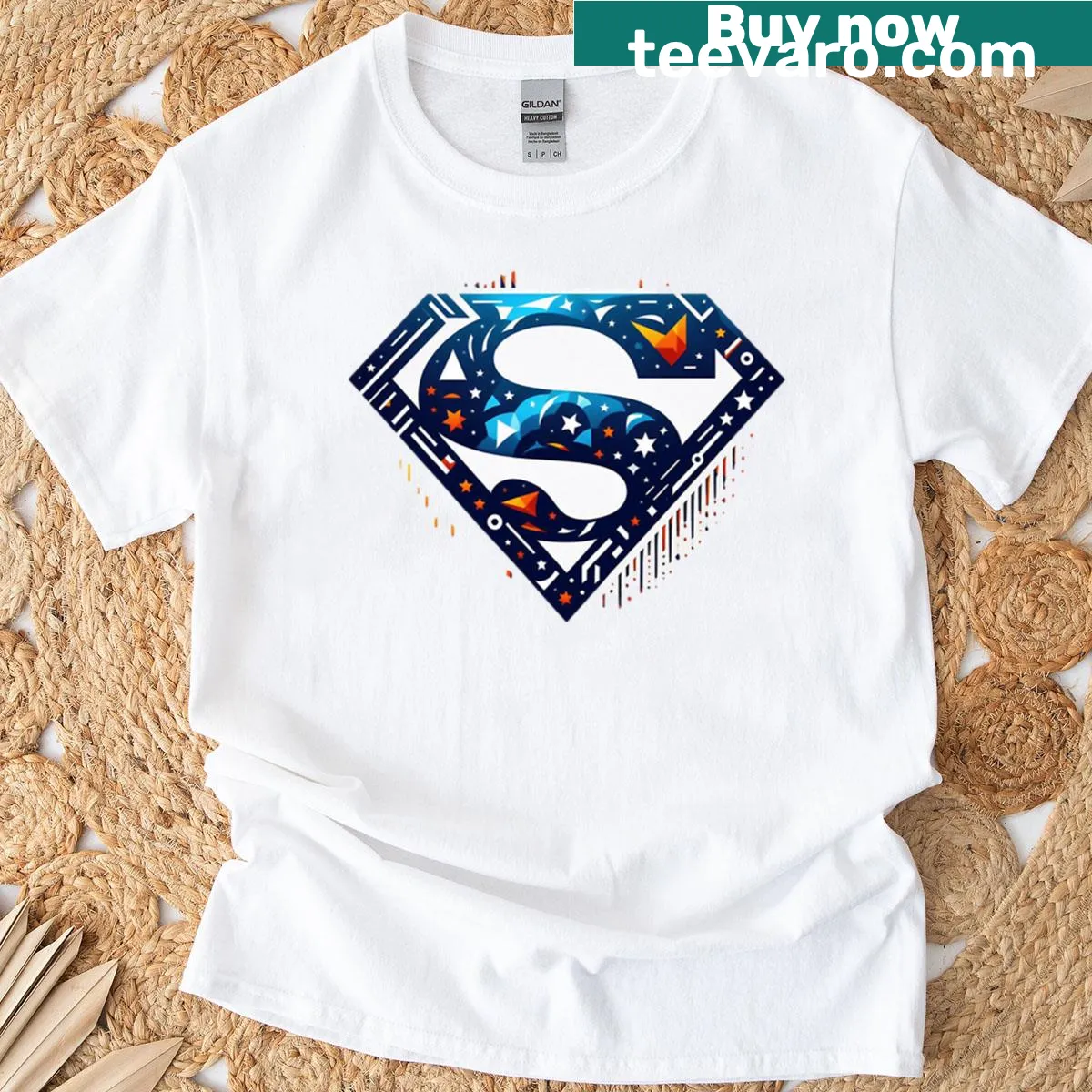 Playful graphic t-shirt with a message of hope — on a men's t-shirt