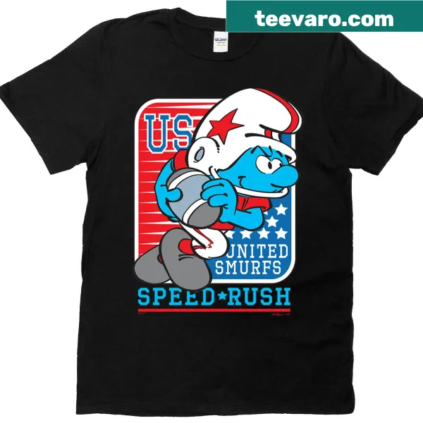 Speed Rush United Smurfs football logo graphic