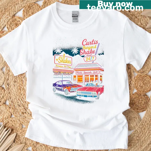Retro graphic t-shirt featuring vintage muscle cars from the 80s and 90s