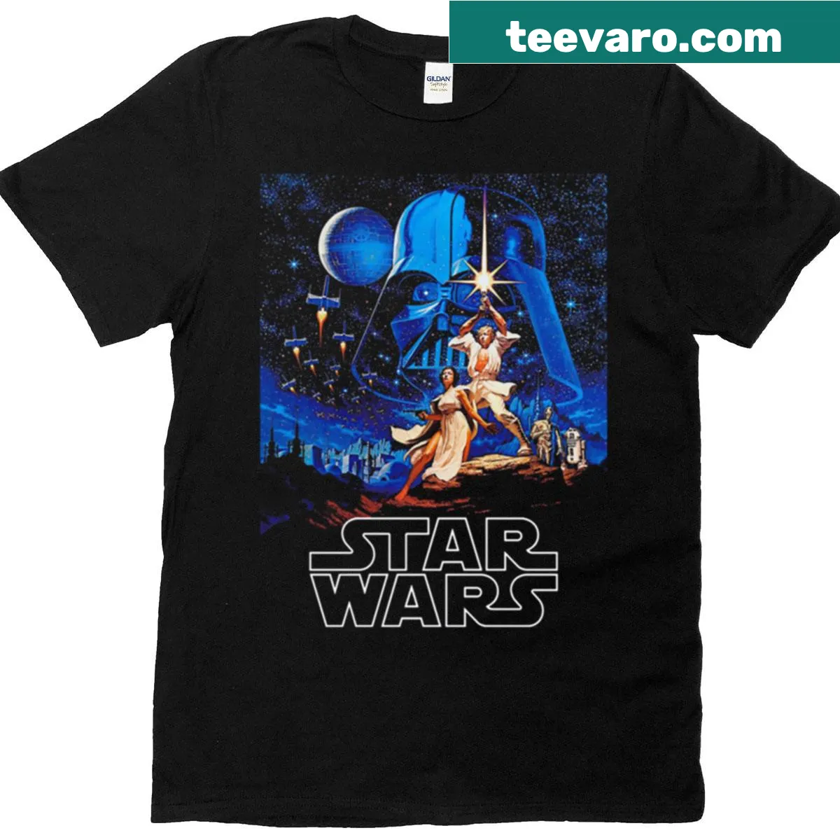 Typographic Vintage Sw T-shirt with bold text design — on a men's t-shirt