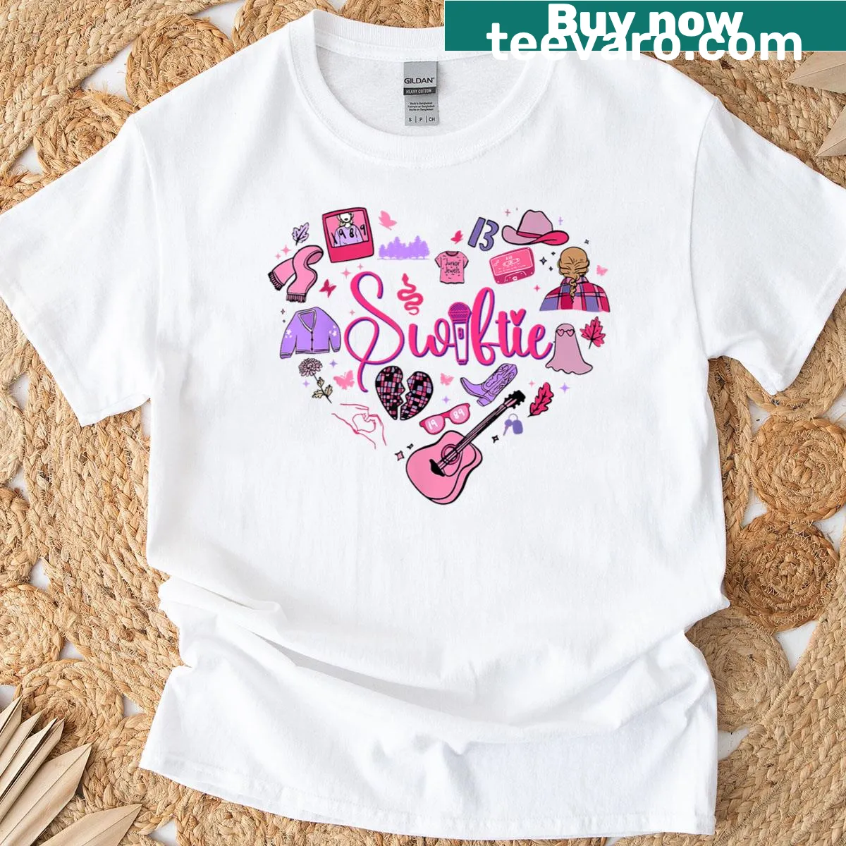 Personalized Vintage Taylor T-shirt for women and girls — on a men's t-shirt