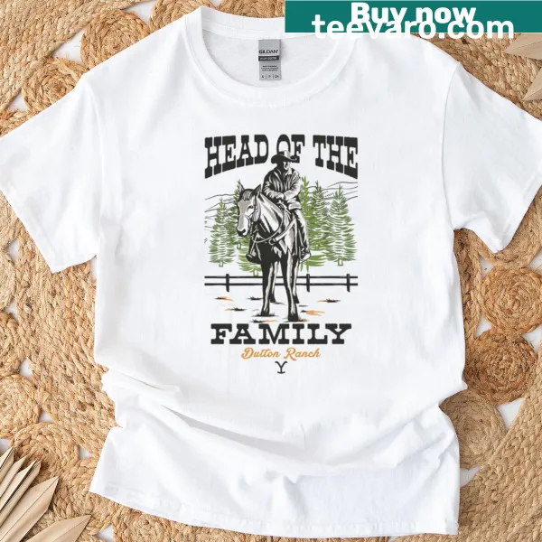 Yellowstone Dutton Ranch t-shirt featuring a large logo design
