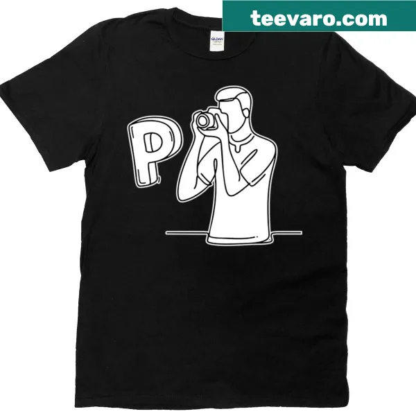 Humorous typography T-shirt for photographers