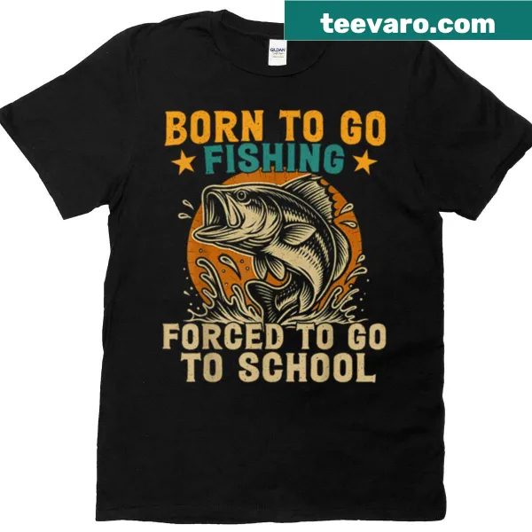 Funny T-shirt for fishing enthusiasts featuring a humorous slogan.