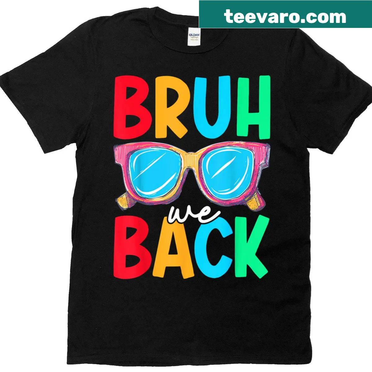 Funny back-to-school T-shirt for teachers with humorous slogan. — on a men's t-shirt