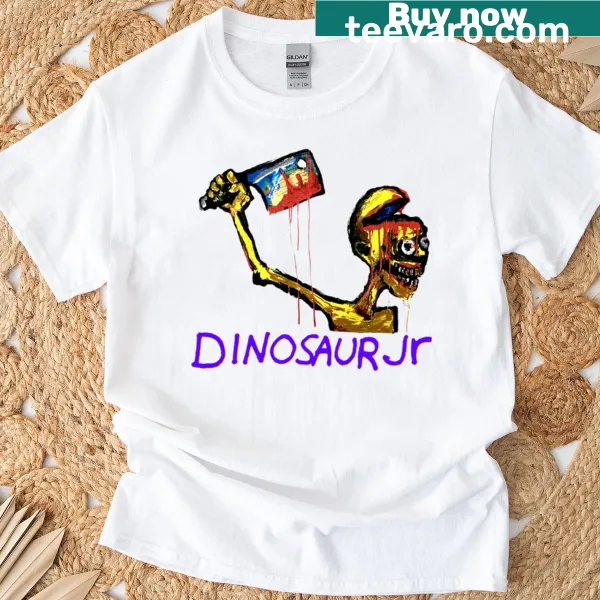 Graphic of a playful cartoon dinosaur character.