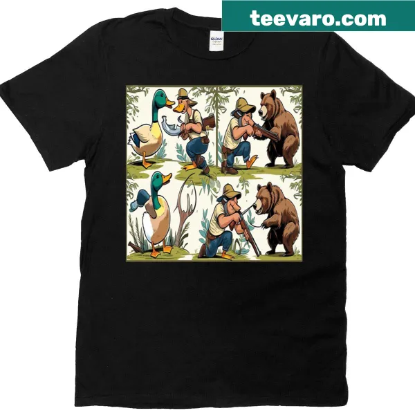 Bold T-shirt proclaiming hunting as a passion for real men