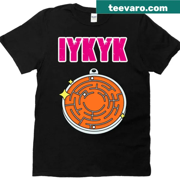 T-shirt featuring the acronym 'Iykyk' related to puzzle games