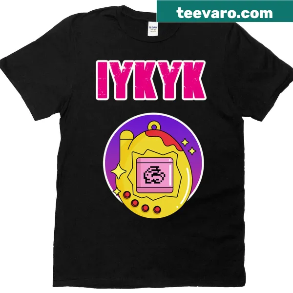 Retro Tamagotchi graphic t-shirt for gamers and enthusiasts