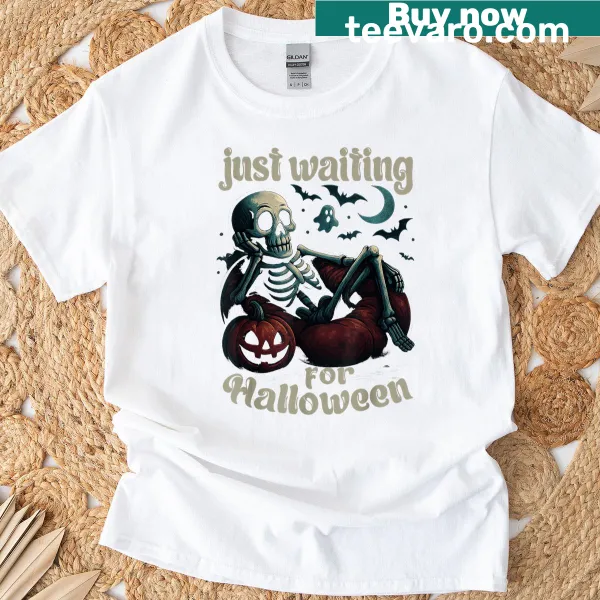 Playful Halloween-themed t-shirt design