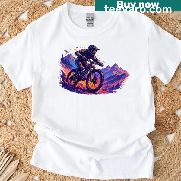 Funny mountain biking t-shirt celebrating the MTB lifestyle