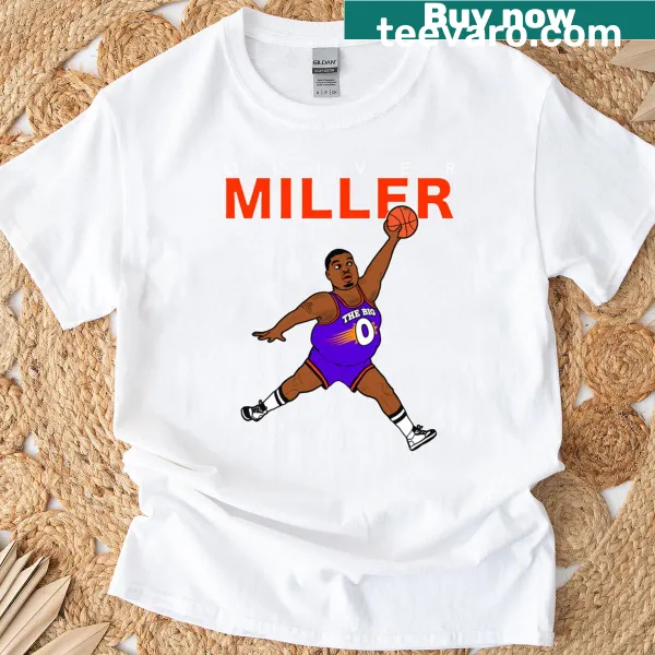 Oversized t-shirt with a playful graphic of 'The Big O'