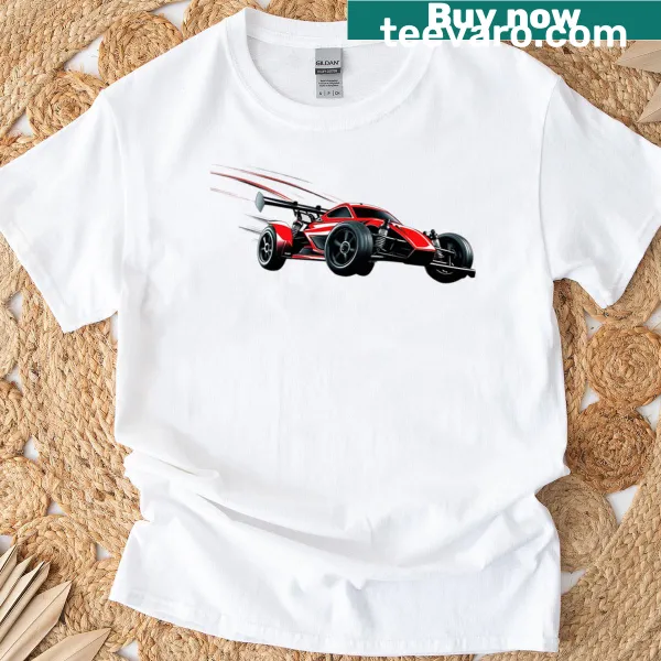 Typography design featuring 'Rc Car Addict' on t-shirt