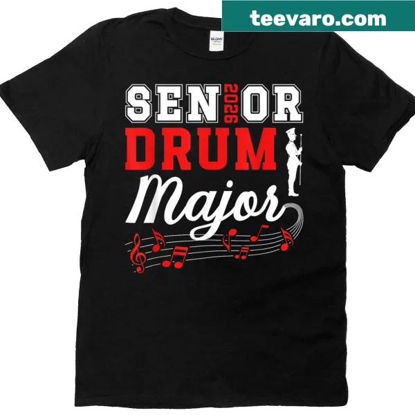 Senior Drum Major Class of 2026 T-shirt design