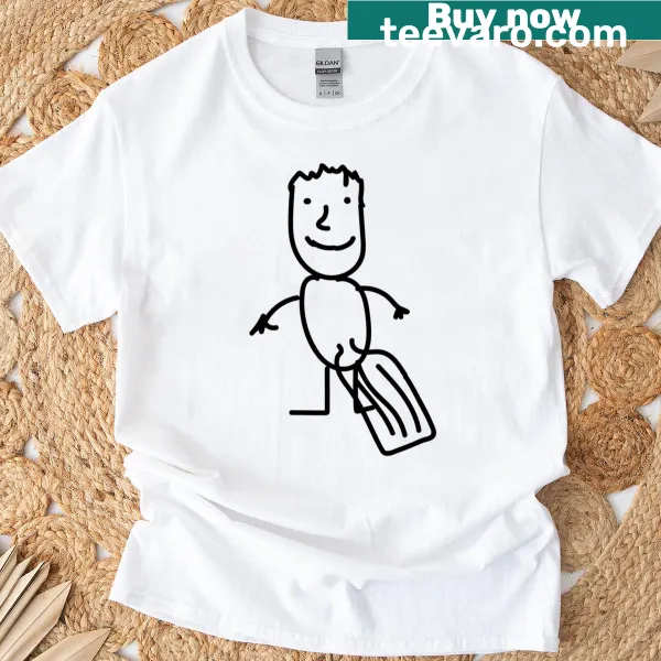 Humorous t-shirt featuring a playful graphic of Soldier Dick