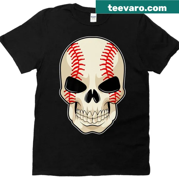 Classic baseball-themed T-shirt with simple sports design