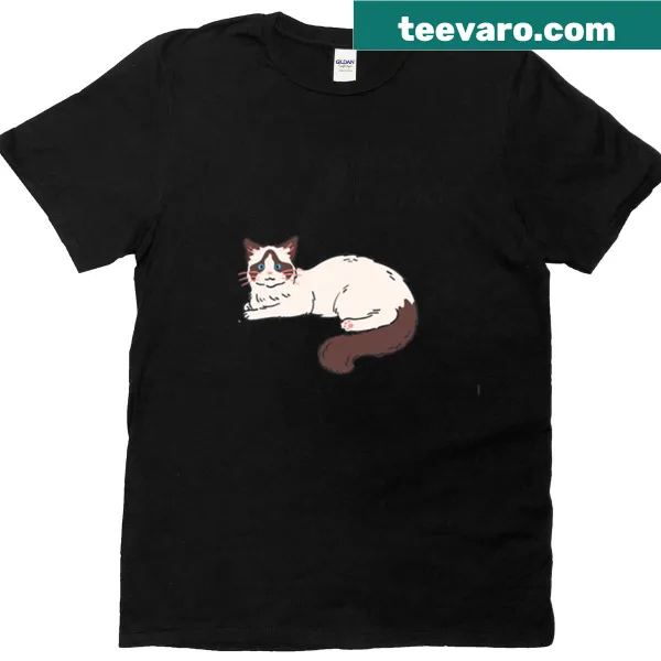 T-shirt with the quote 'I'm Not Lazy, I'm In Cat Mode'