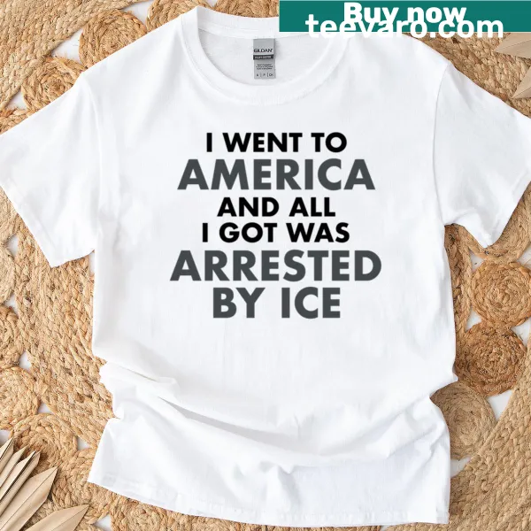 Sentimental t-shirt celebrating a trip to America