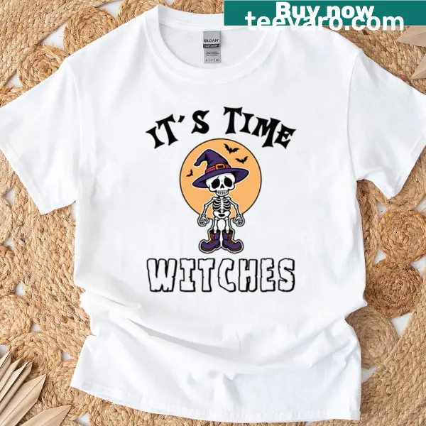 Whimsical oversized t-shirt celebrating witchcraft with playful graphics.