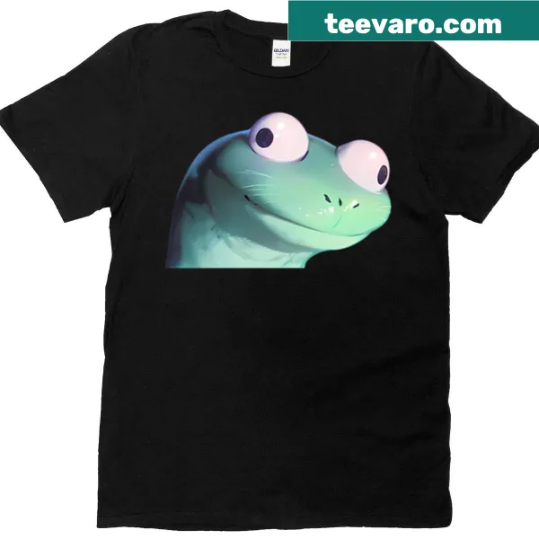 Funny lizard meme graphic t-shirt
