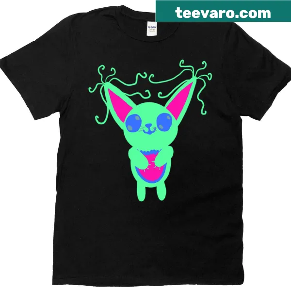 Cute t-shirt featuring a mythical kitty design