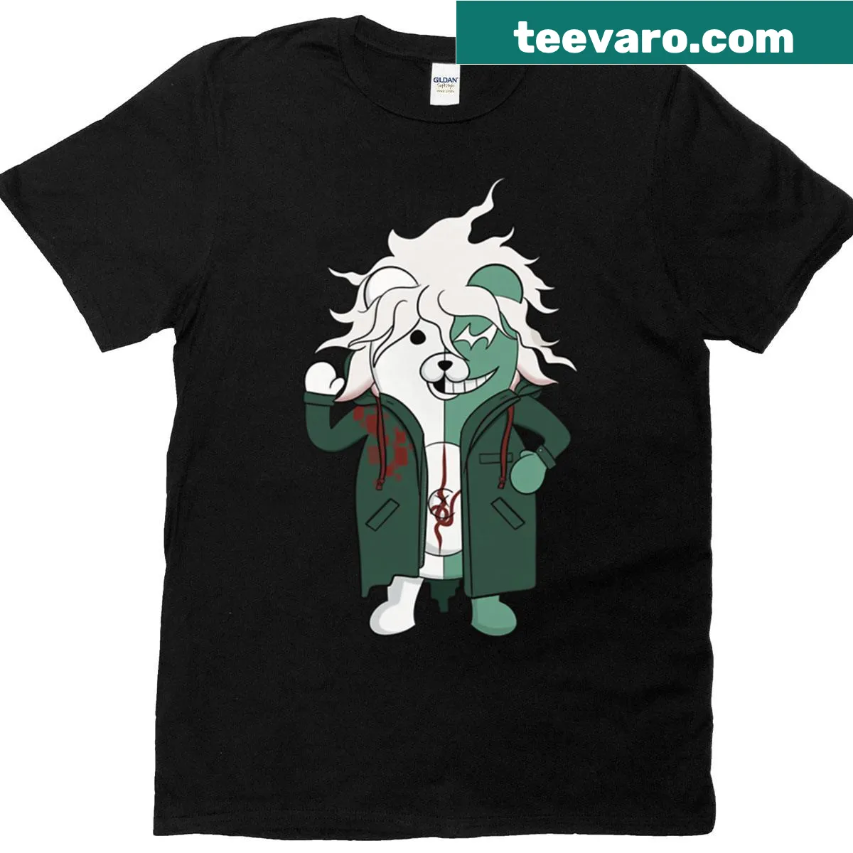 Funny T-shirt with the phrase 'Nagi Kuma Dang It Grandpa' — on a men's t-shirt