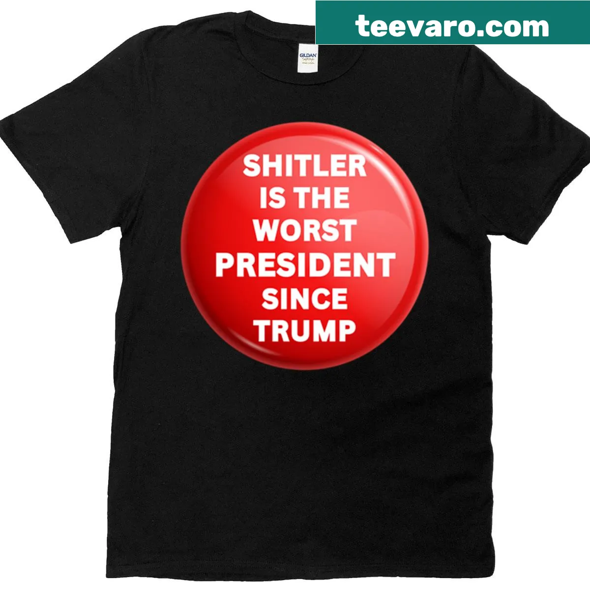 Provocative text on a political humor t-shirt. — on a men's t-shirt