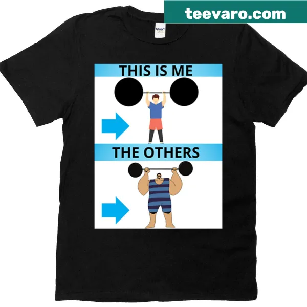 Strong Man T-shirt featuring bold typography
