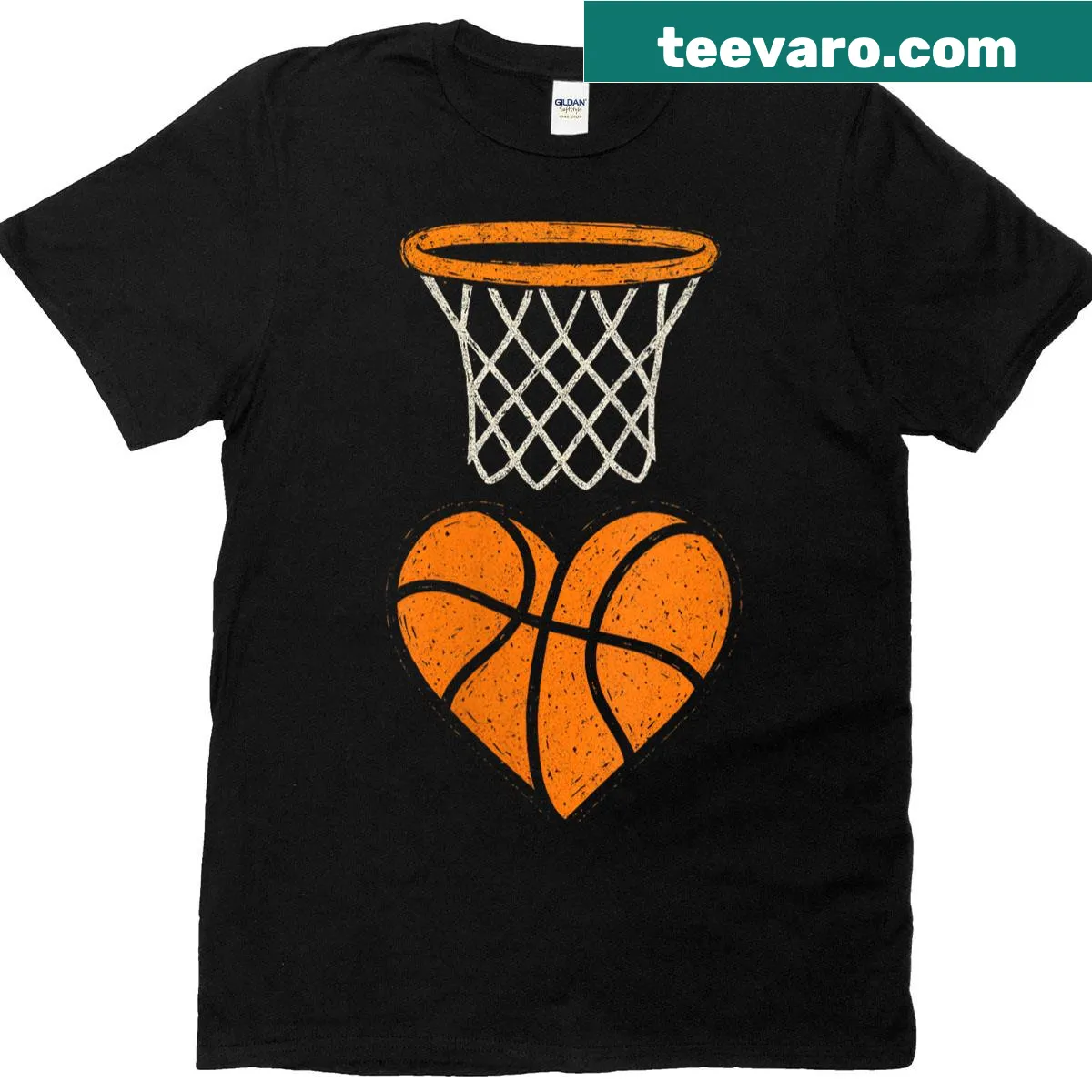 Vintage-style T-shirt celebrating women’s basketball — on a men's t-shirt