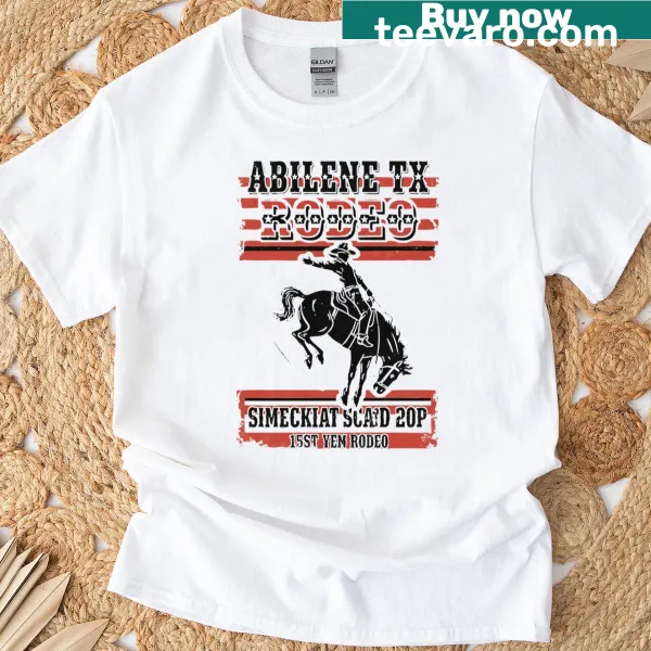 Illustrative T-shirt representing Abilene, Texas
