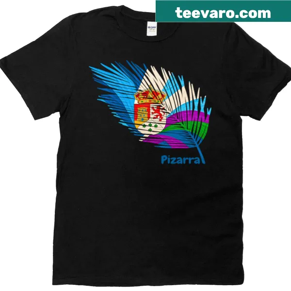 Abstract chalkboard banner and feather design on a T-shirt