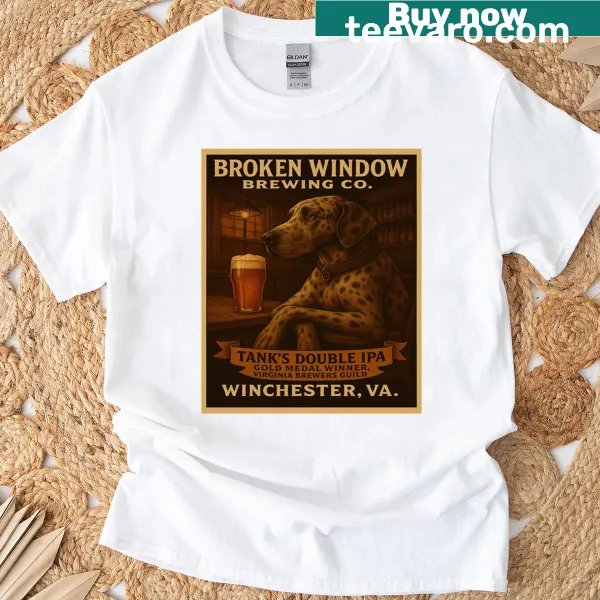 T-shirt with 'Award Winning Tank Dipa' text