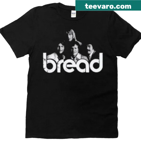 Bread stencil artwork design on a T-shirt
