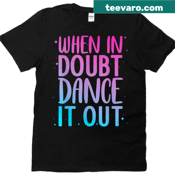 T-shirt featuring a cute dance design for dancers