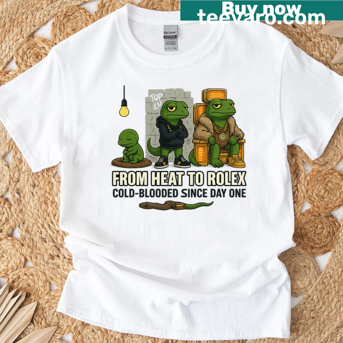 Humorous Halloween T-shirt for trick-or-treating — on a men's t-shirt