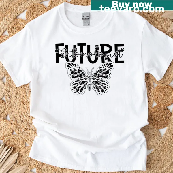 Insect collector graphic t-shirt for future entomologists
