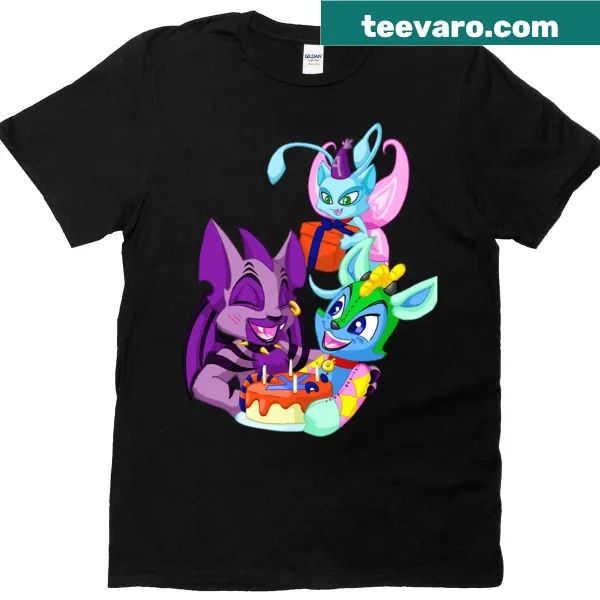 Cheerful t-shirt celebrating Kougra Day