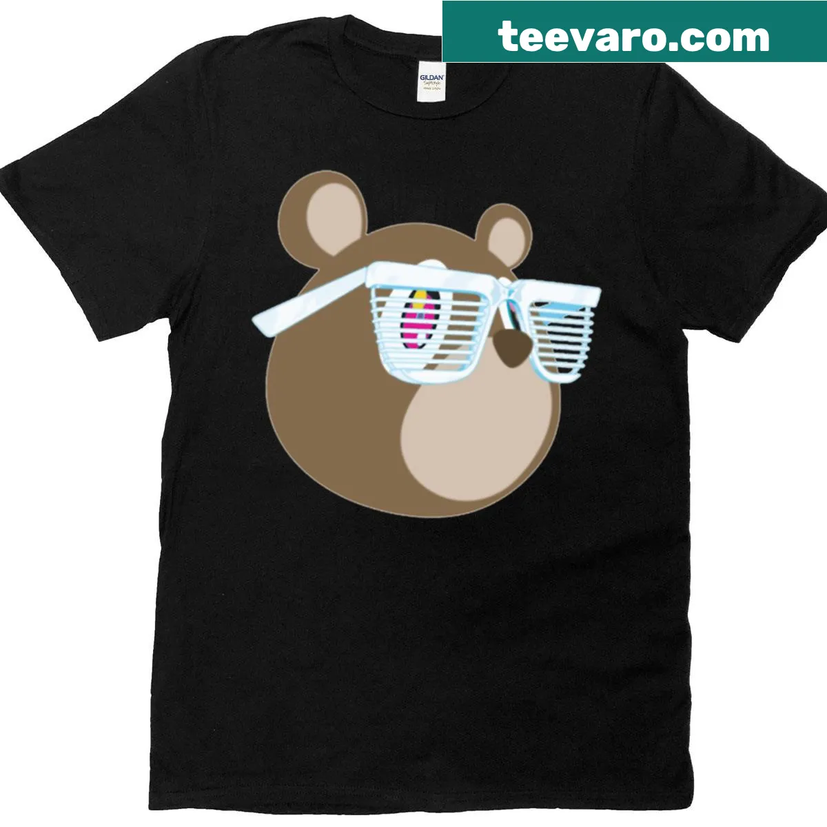 Bold typography t-shirt featuring Hype Kanye design — on a men's t-shirt
