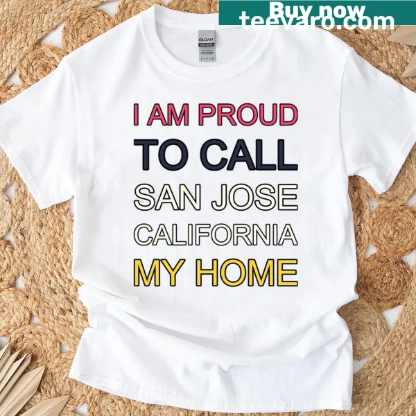 Retro San Jose California pride t-shirt with vintage print