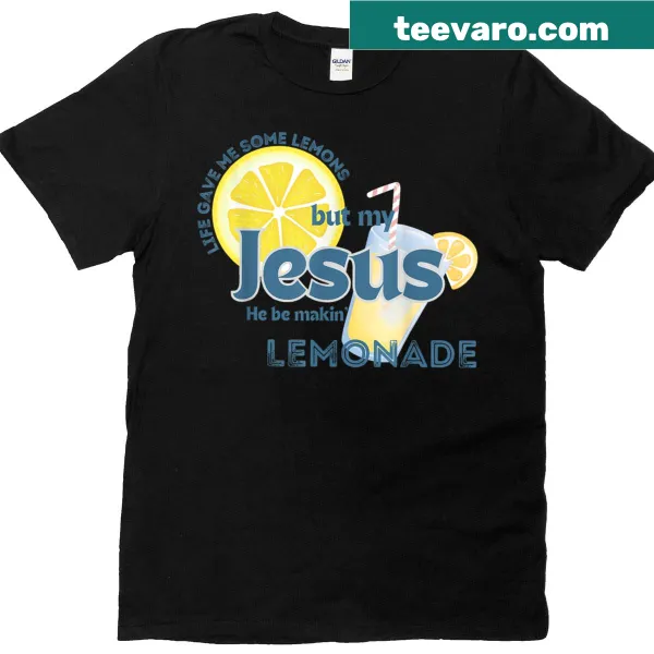 T-shirt with a humorous lemon quote and playful graphic