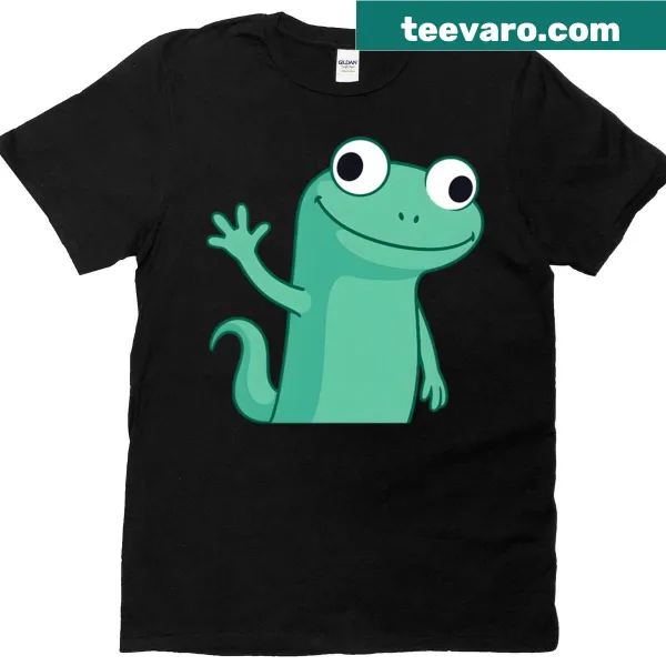 T-shirt with a fun lizard design inspired by TikTok