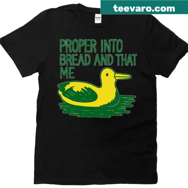 Funny duck design T-shirt with a humorous saying