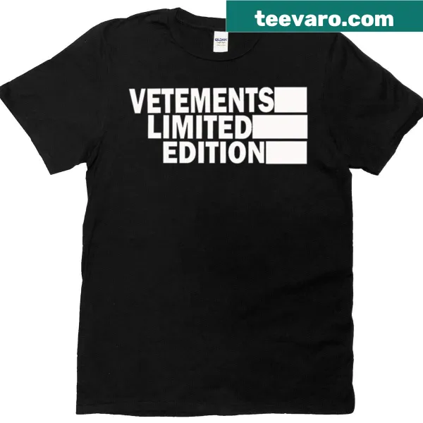 Minimalist typography t-shirt representing a bold statement