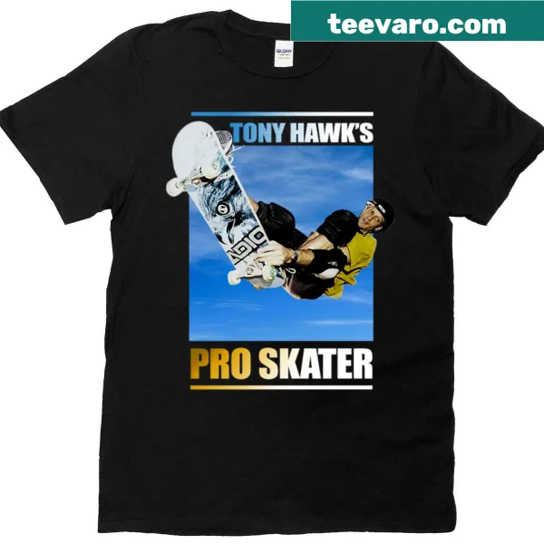 Vintage Tony Hawk Pro Skater T-shirt with nostalgic graphic