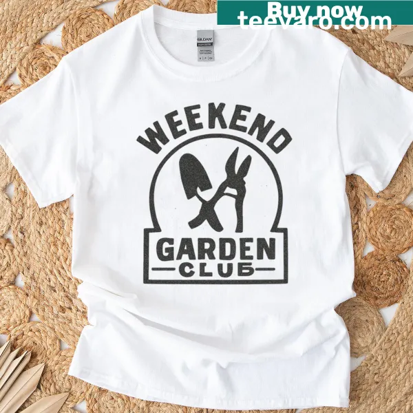 Vintage garden club emblem T-shirt