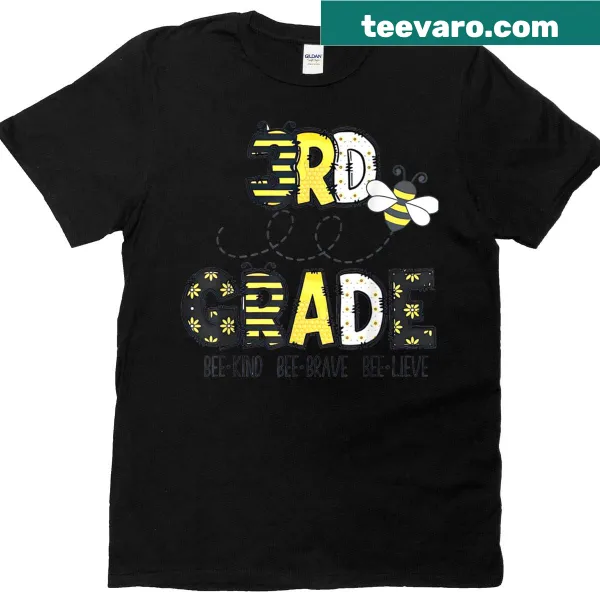 T-shirt featuring a playful bee theme for kids