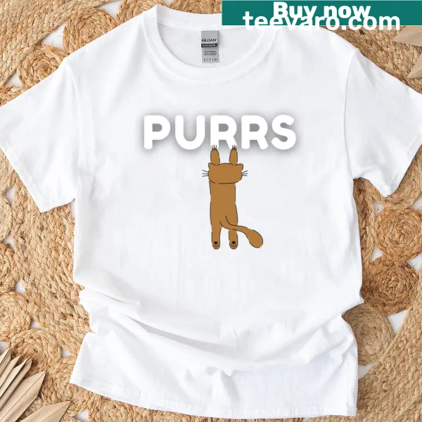 Cute cat graphic t-shirt for cat lovers