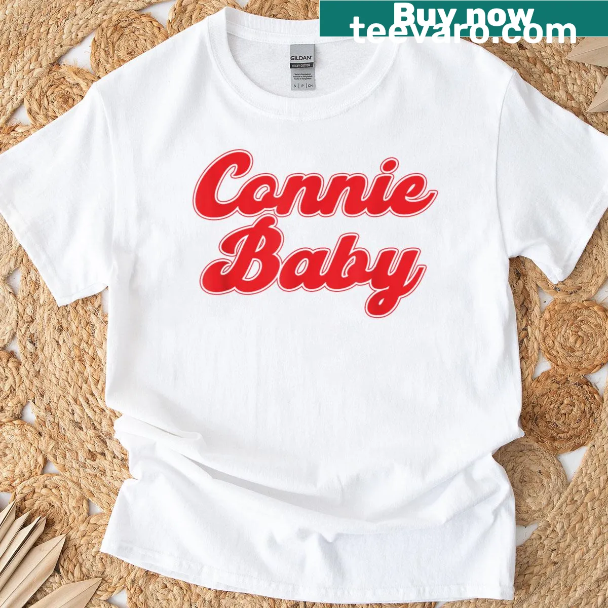 Adorable Connie graphic on a baby t-shirt — on a men's t-shirt