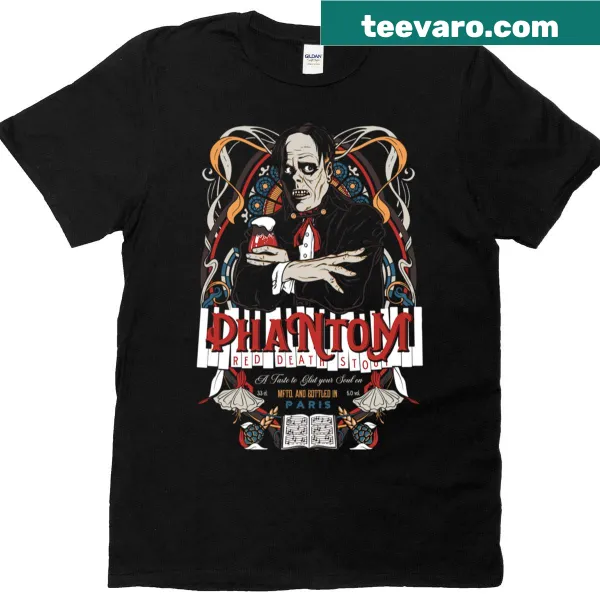 T-shirt with a whimsical illustration of a Bierewolf transforming under a full moon